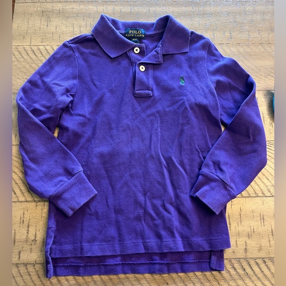 Polo Ralph Lauren Other - Polo by Ralph Lauren Kids Classic Purple Polo